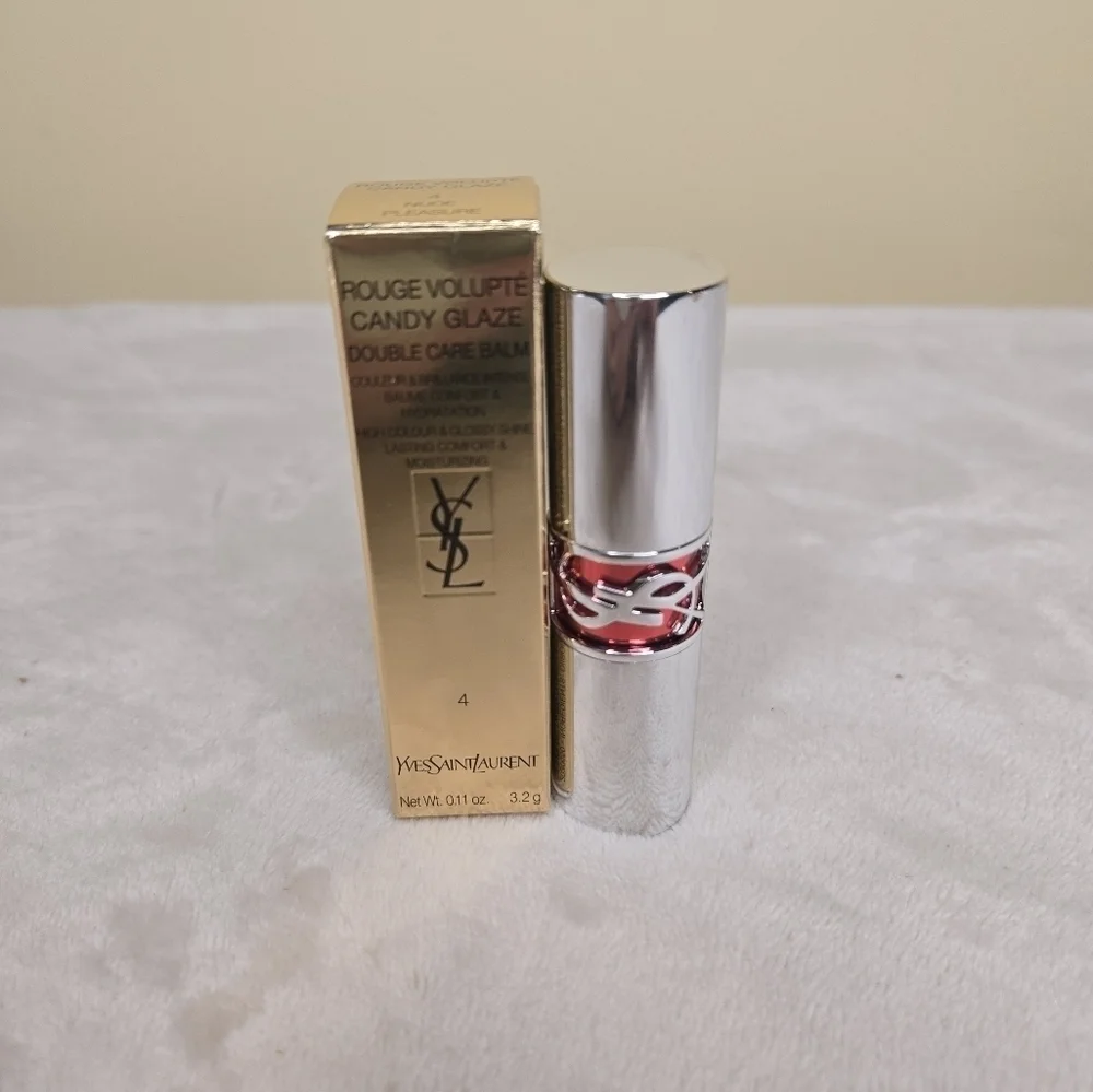 Yves Saint Laurent NUDE PLEASURE (Nude Caramel) Candy Glaze Lipgloss Stick
